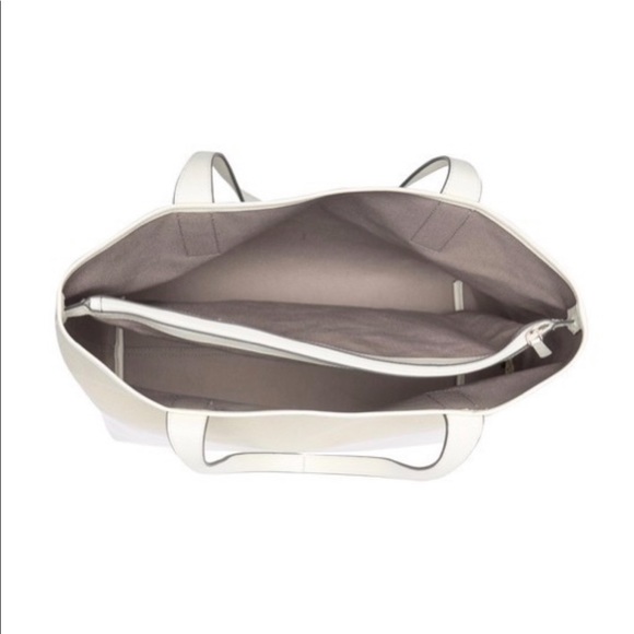 Kate Spade ♠️ NWT White Logo Tote Bag - Picture 4 of 8